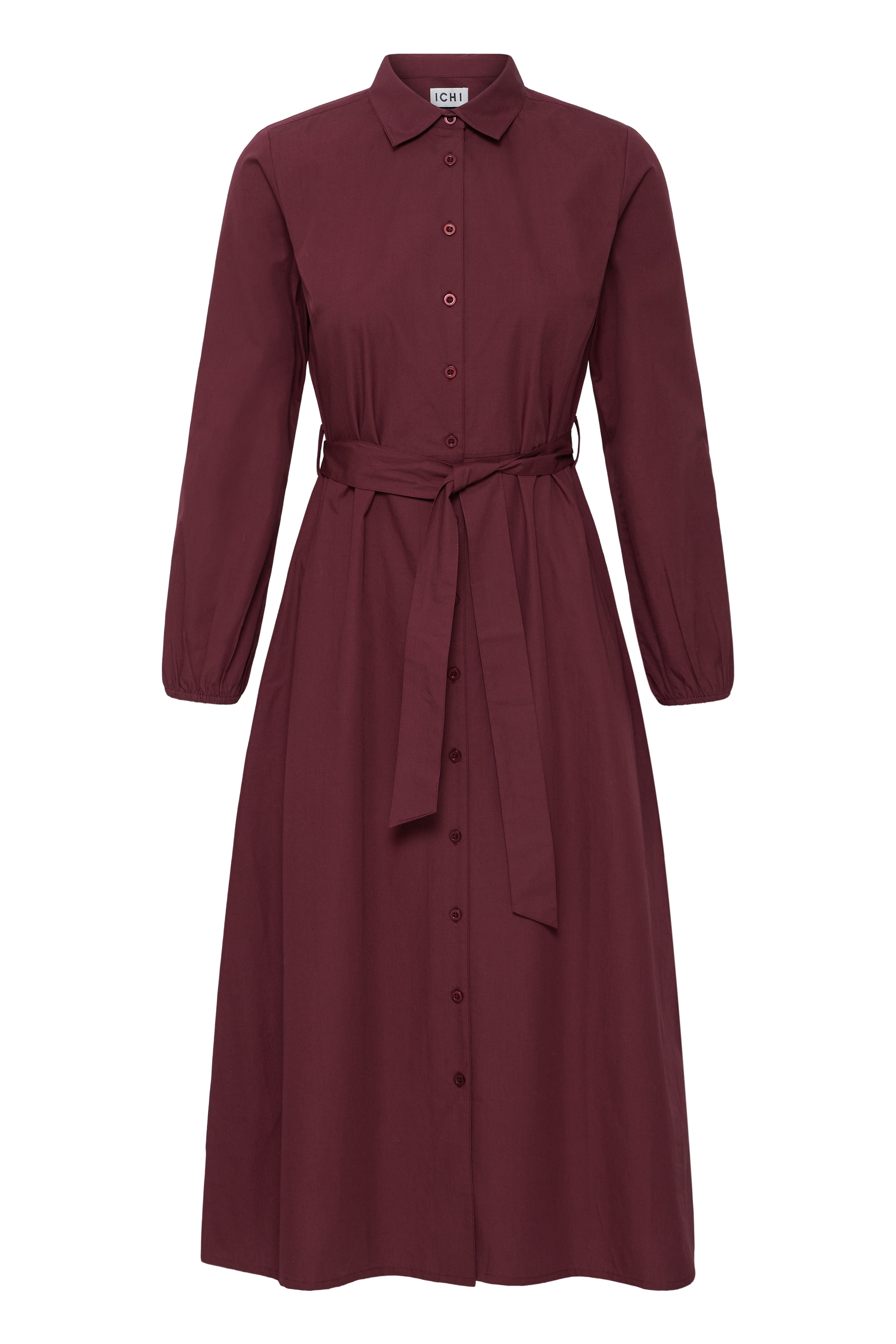 Ichi Midikleid »Damen Kleid IHFANTY«