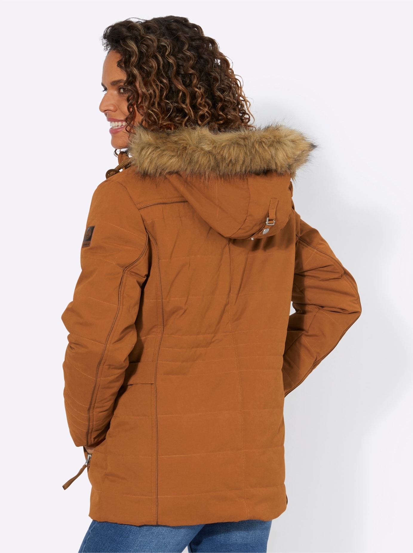 Casual Looks Steppjacke mit Kapuze