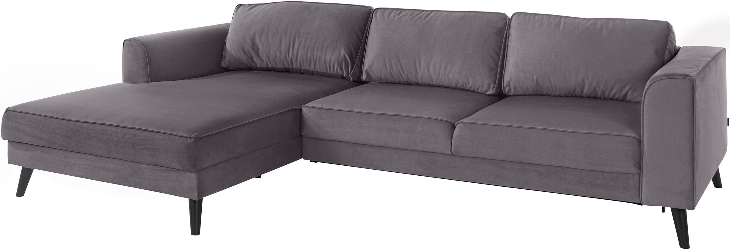 INOSIGN Ecksofa »Lumber Jack, elegant und bequem, Breite 280, hoher Fuß, L-Form«, in moderner Optik