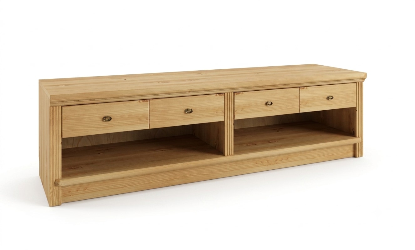 OTTO home Wohnwand »Soeren, 1 TV-Lowboard, 1 Wandregal, 1 Bücherregal, 1 Vitrine« Set, 4 Stk. tlg.