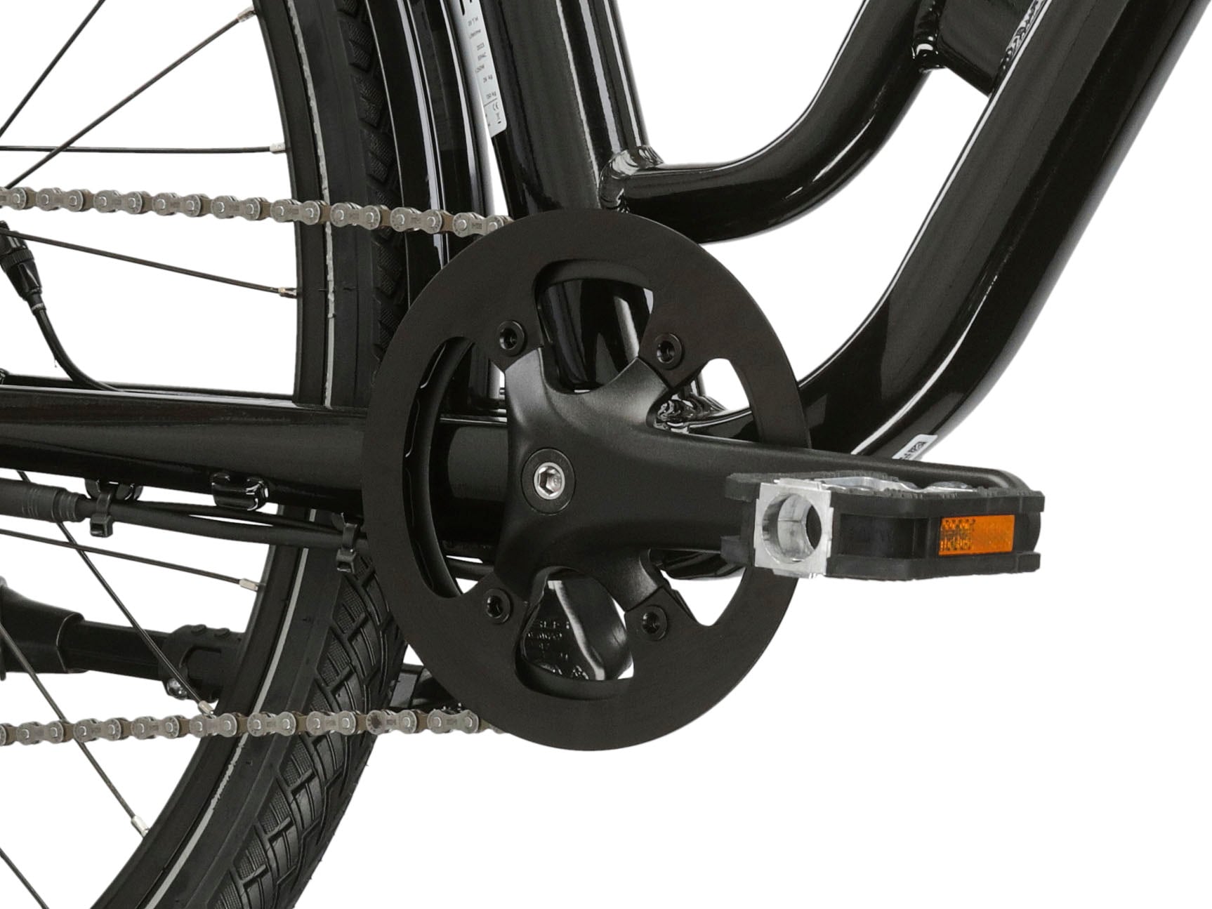 Kross E-Bike »E-Citybike Sentio Hybrid 1.0 28 Zoll schwarz«, 8 Gang, microSHIFT, M26S, Heckmotor 250 W, Pedelec, Elektrofahrrad für Damen und Herren