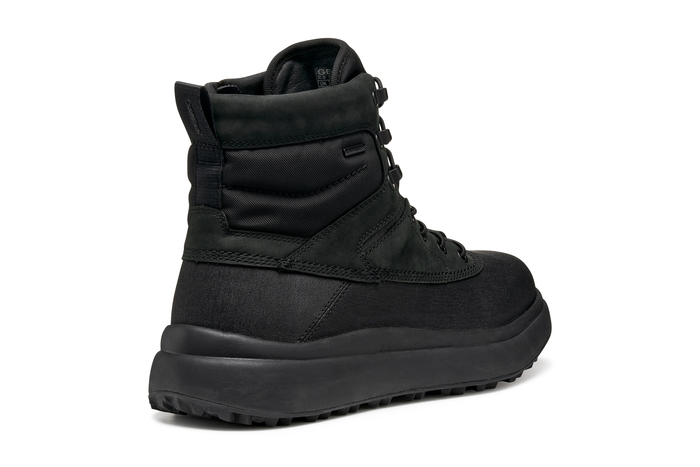 Geox Winterboots »U GRANITO + GRIP B A«  Snowboots, Schnürschuh mit Warmfutter, Größenschablone zum Download