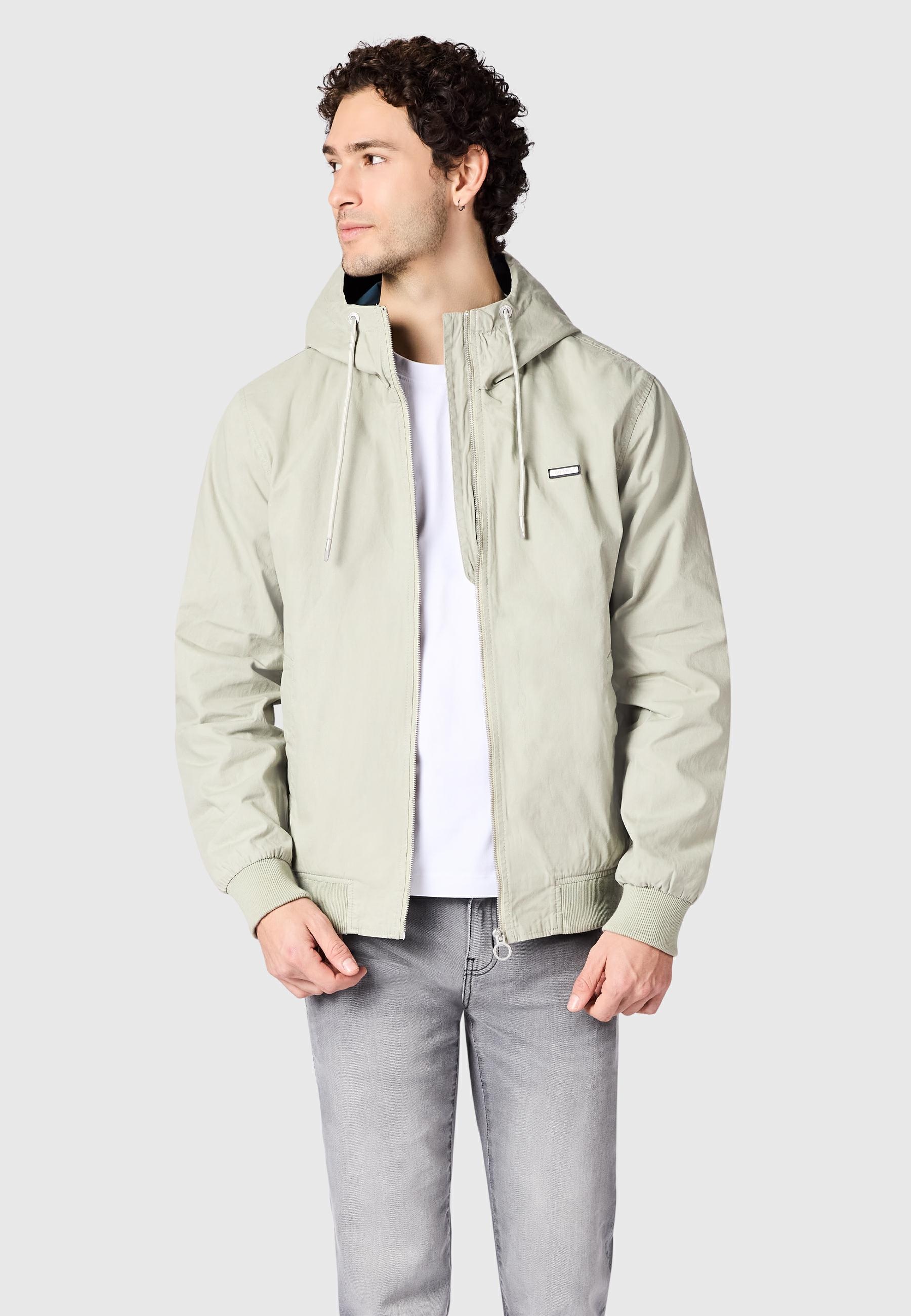 Ragwear Outdoorjacke »Outdoorjacke Stewie Vintage« mit Kapuze stylische Herren Übergangsjacke mit großer Kapuze