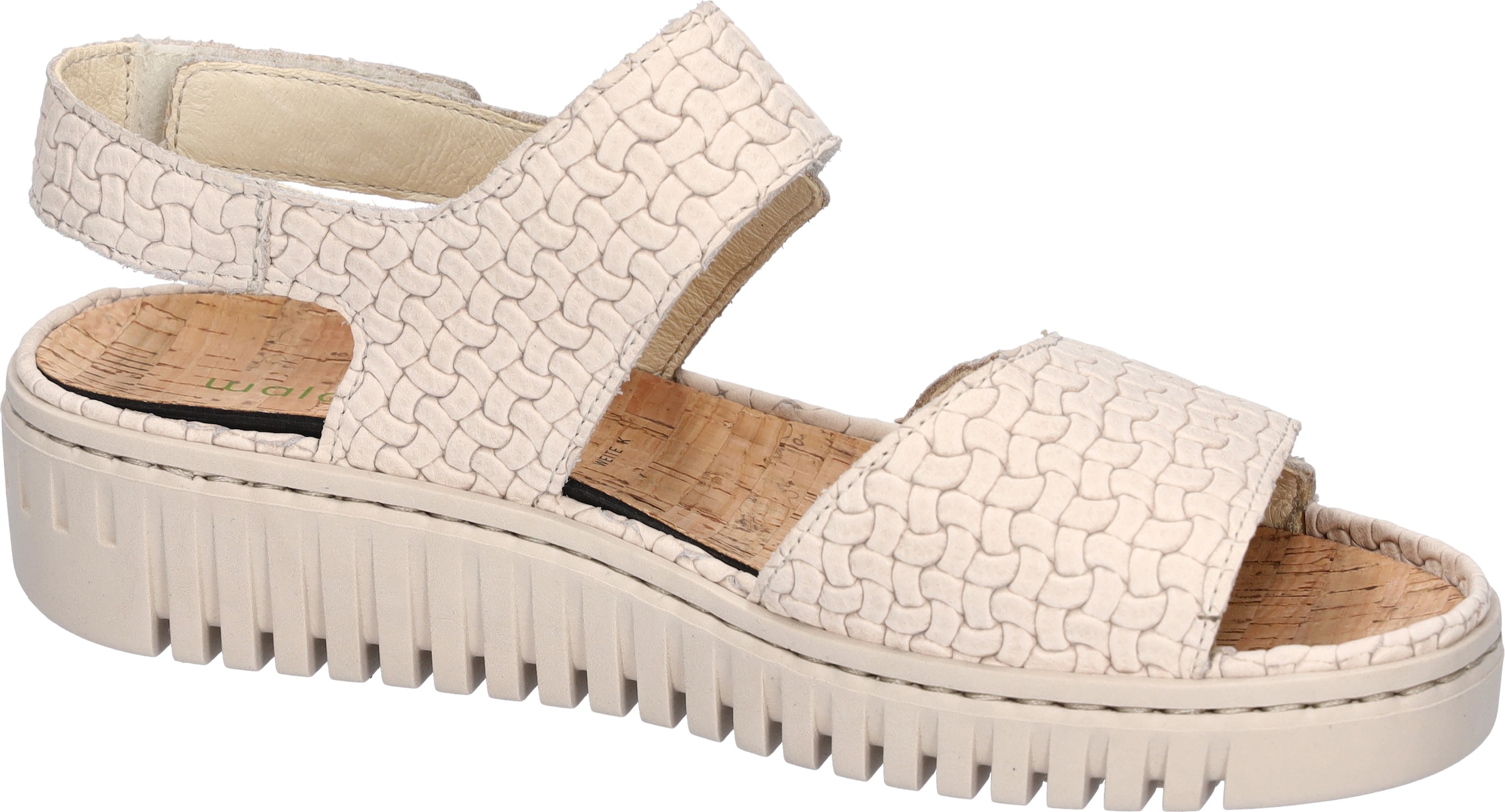 Waldläufer Plateausandale »K-VALERIE«  Sommerschuh, Bequemschuh, Klettschuh in Extraweite K