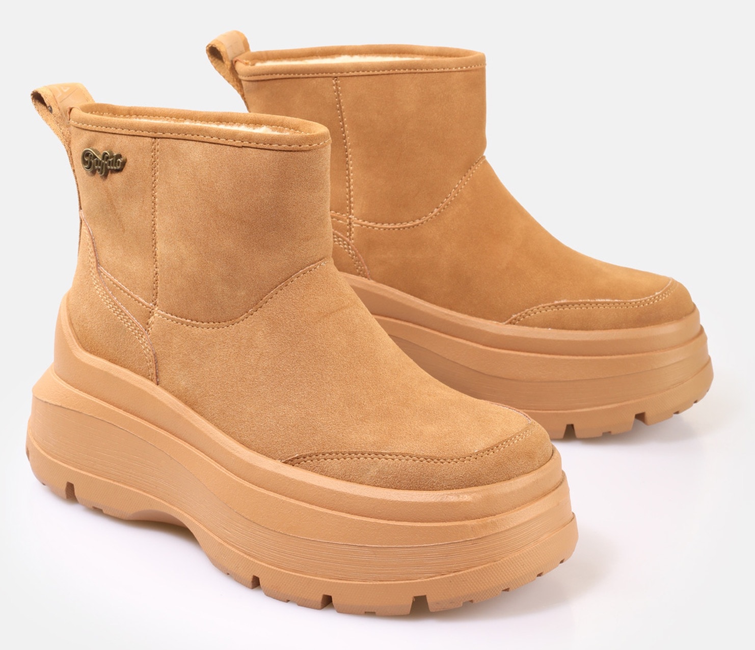 Buffalo Winterboots »Olympia Pull On LO Warm«  Schlupfboots, Stiefelette, Casual-Boots mit Memory Foam