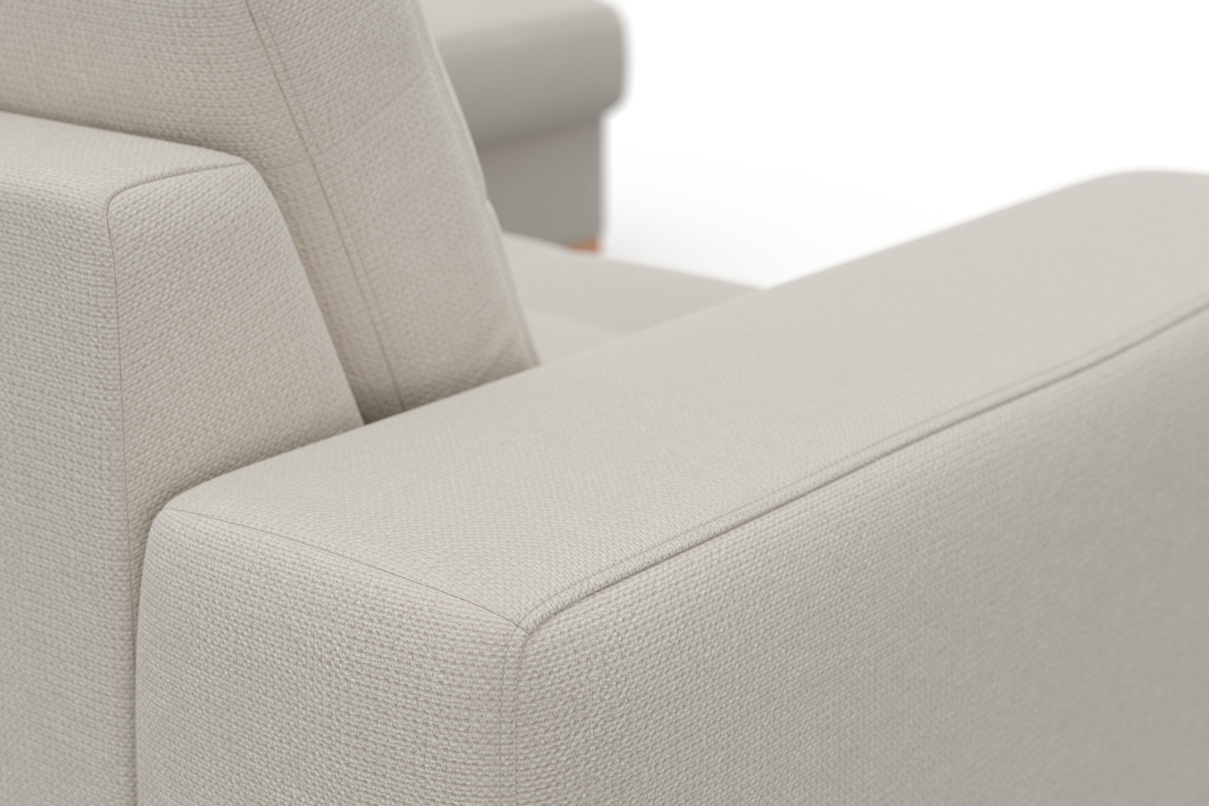 sit&more Ecksofa »Quincy L-Form«, wahlweise mit Bettfunktion und Bettkasten