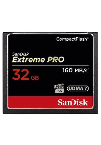 Sandisk Speicherkarte »CF Extreme Pro«, (160 MB/s Lesegeschwindigkeit) kaufen