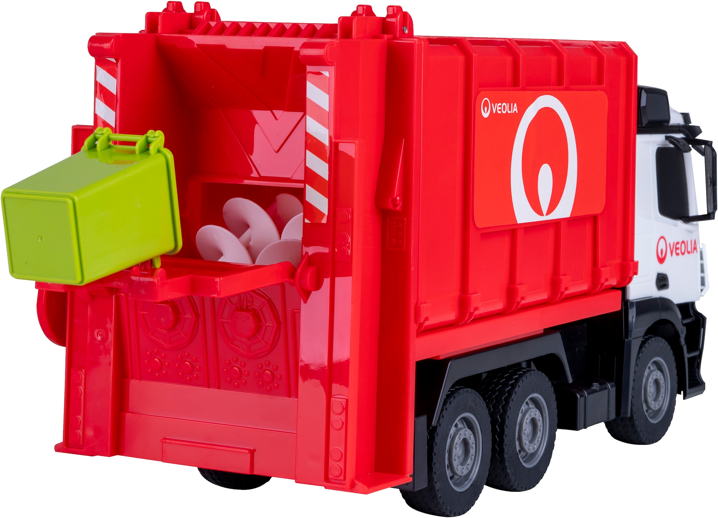 Jamara RC-LKW »Müllwagen Mercedes-Benz Antos 2,4GHz« LED-Licht vorne; Maßstab 1:26