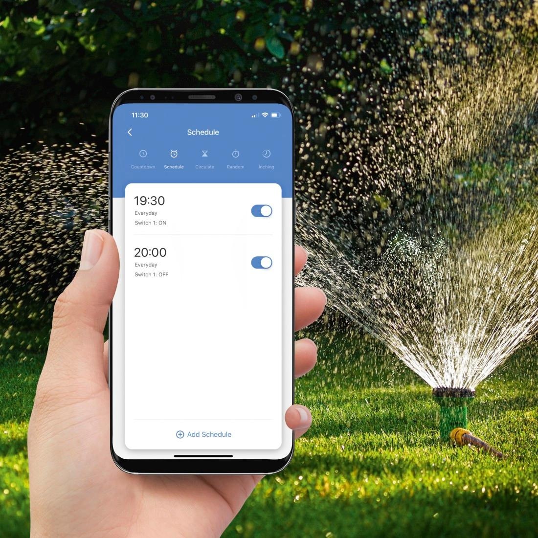 Hama Funksteckdose »WLAN Steckdose Outdoor, App- u. Sprachsteuerung, ohne Hub, Garten«