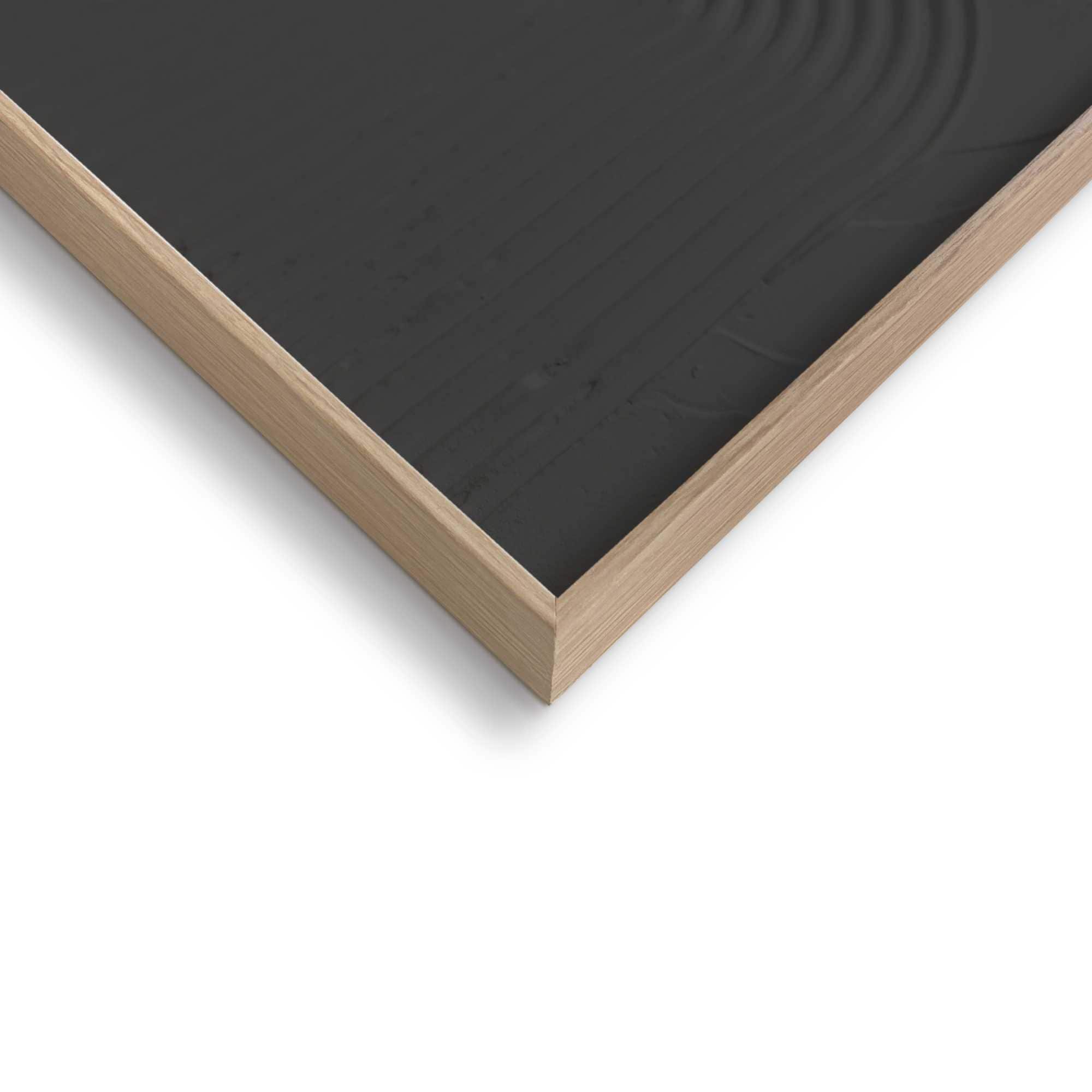 Reinders! Wandbild »Knot - charcoal« Wohnzimmer - Schwarz - MDF - Abstrakt - 50x70 cm