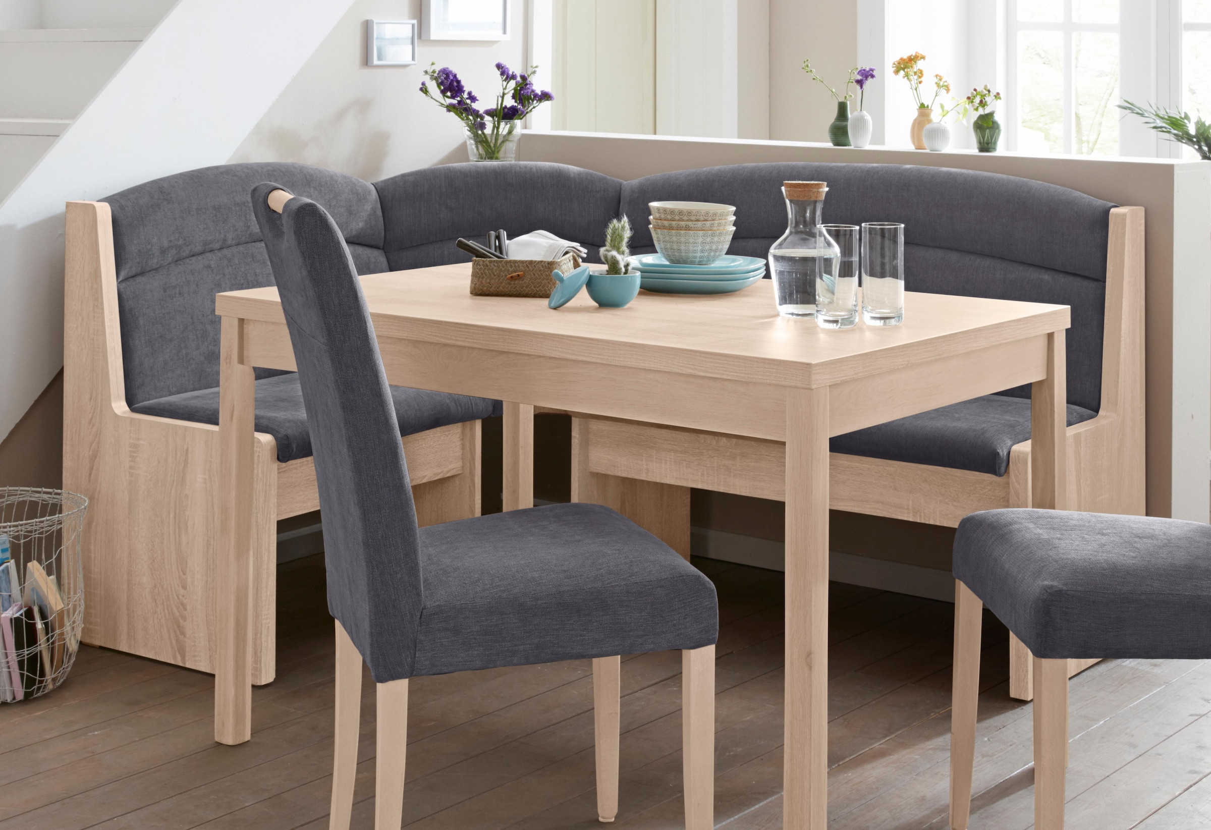 INOSIGN Eckbankgruppe »Moldau«, (Set, 4 tlg.)