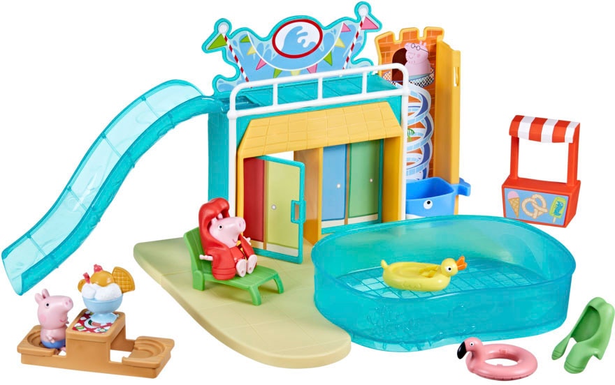 Hasbro Spielwelt »Peppa Pig, Schwimmbad-Spaß mit Peppa«