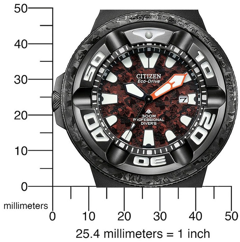 Citizen Taucheruhr »Godzilla-Promaster Professional Diver 300«, Armbanduhr, Herrenuhr, limited Edition, Solar