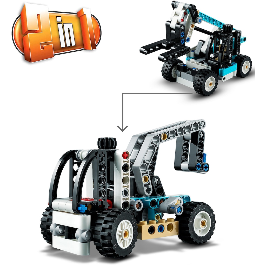 LEGO® Konstruktionsspielsteine »Teleskoplader (42133), LEGO® Technic«, (143 St.)