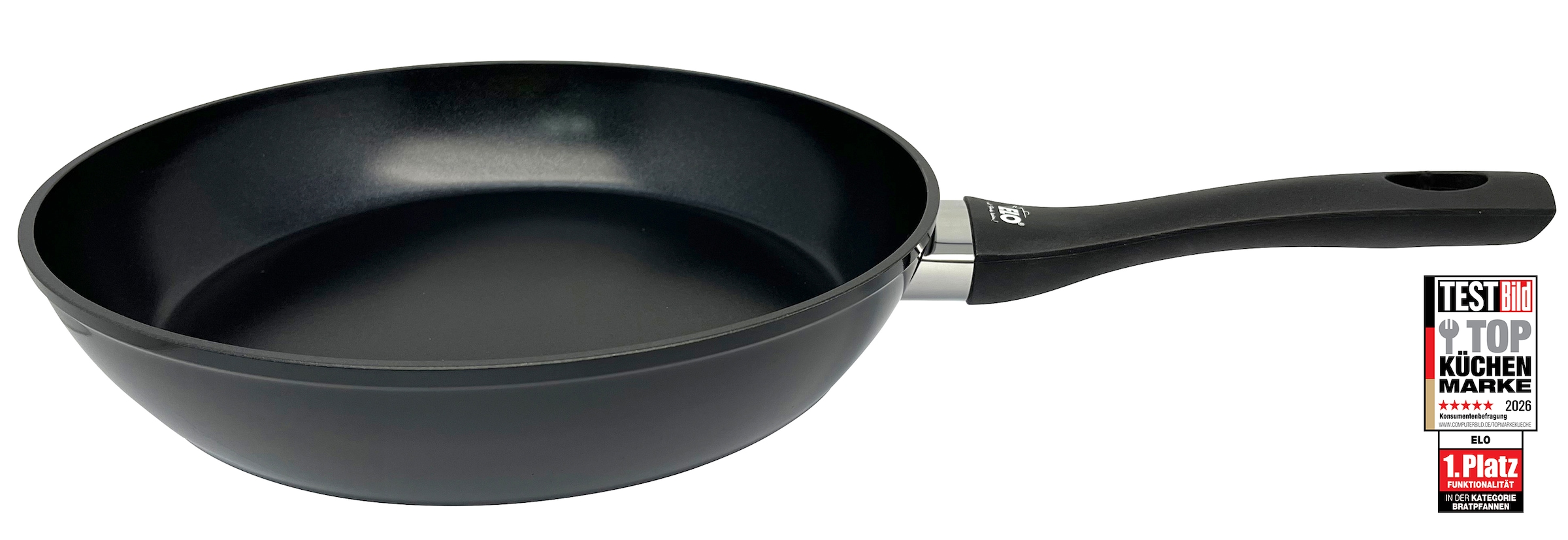 Elo Bratpfanne "Save+ 28cm" Aluminium 1 Bratpfanne, 1 Stapelschutz, 1 Stk. tlg. Induktion