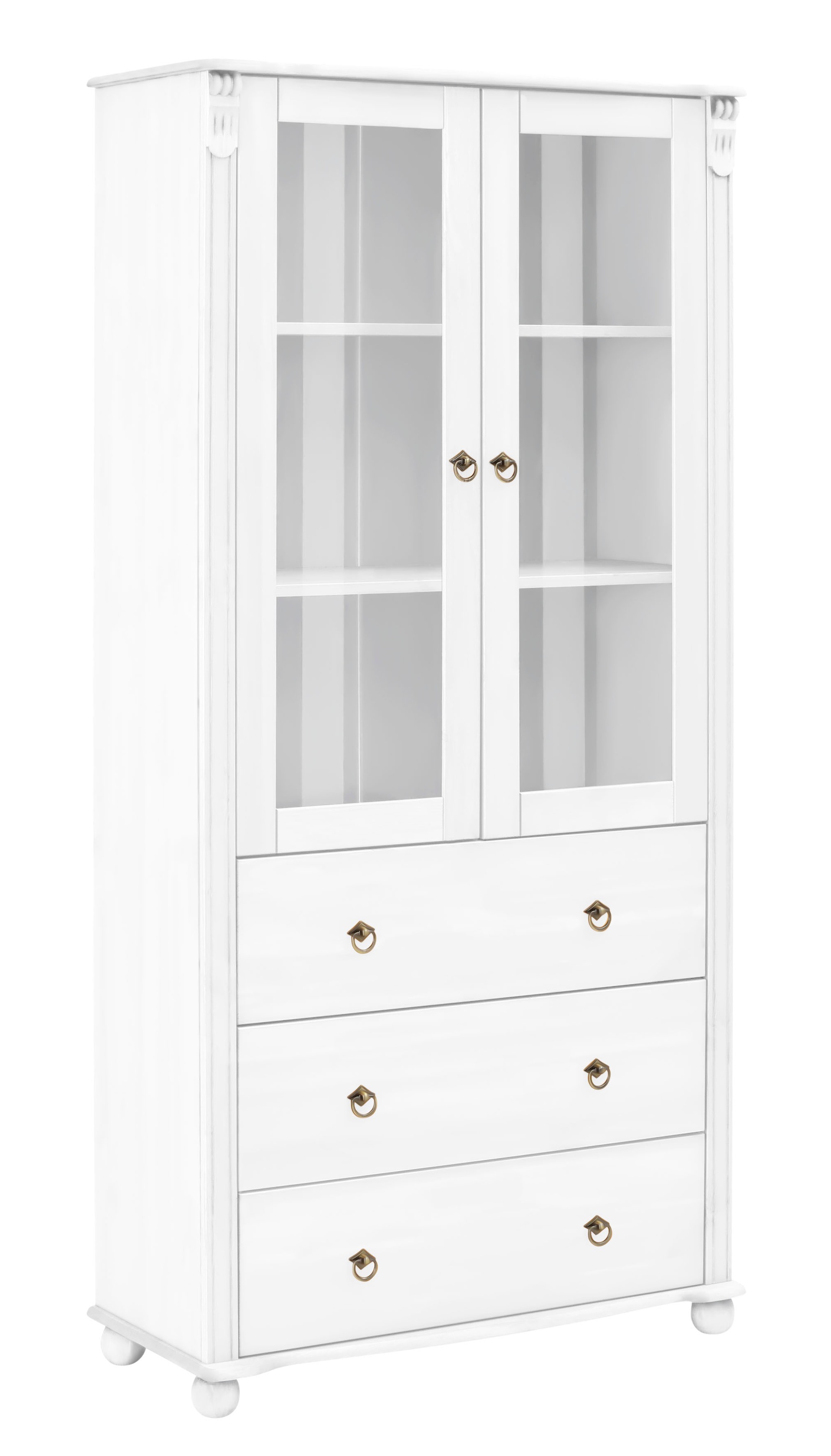 Home affaire Vitrine »Ferrera«, aus massiver Kiefer