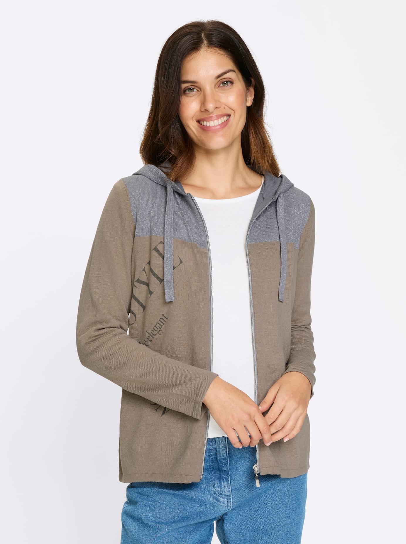 Classic Basics Strickjacke