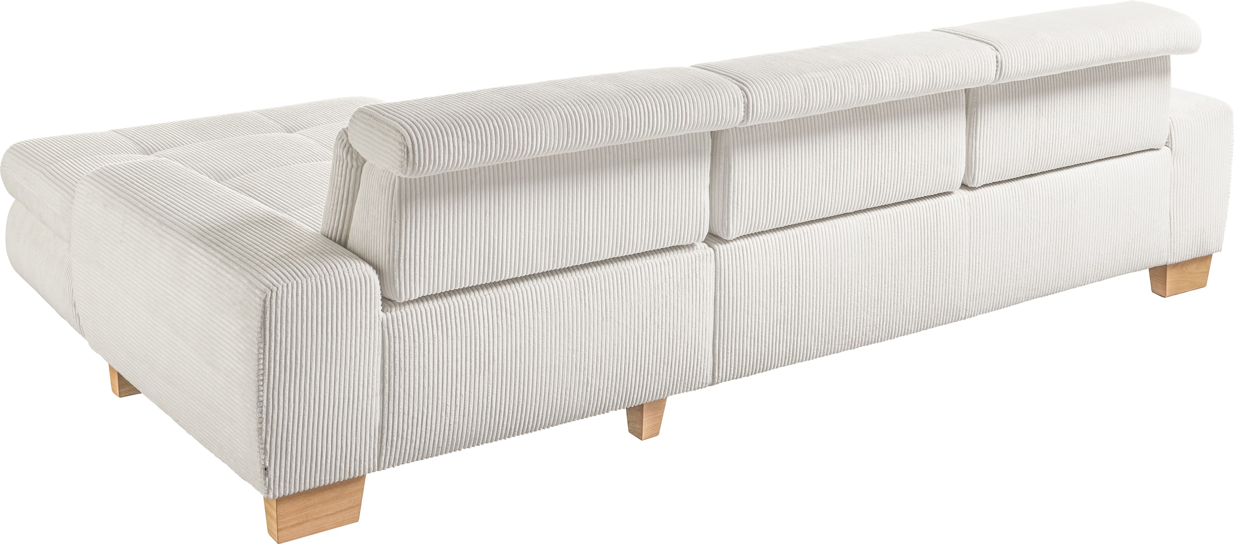 set one by Musterring Ecksofa »SO 3400«, mit Canape und verschiedenen Funktionen, Kaltschaum, B307 x T195 cm