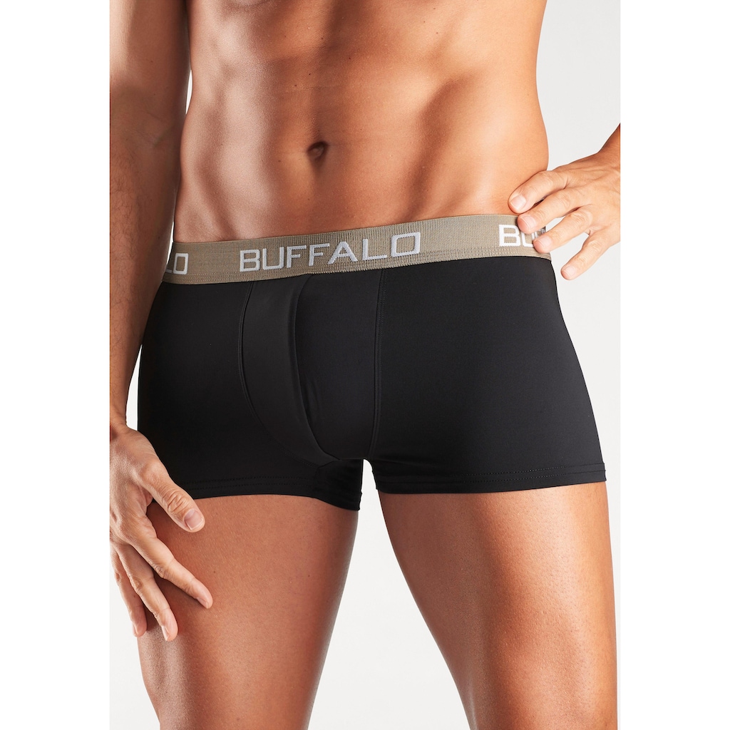 Buffalo Boxershorts, (Packung, 4 St.)