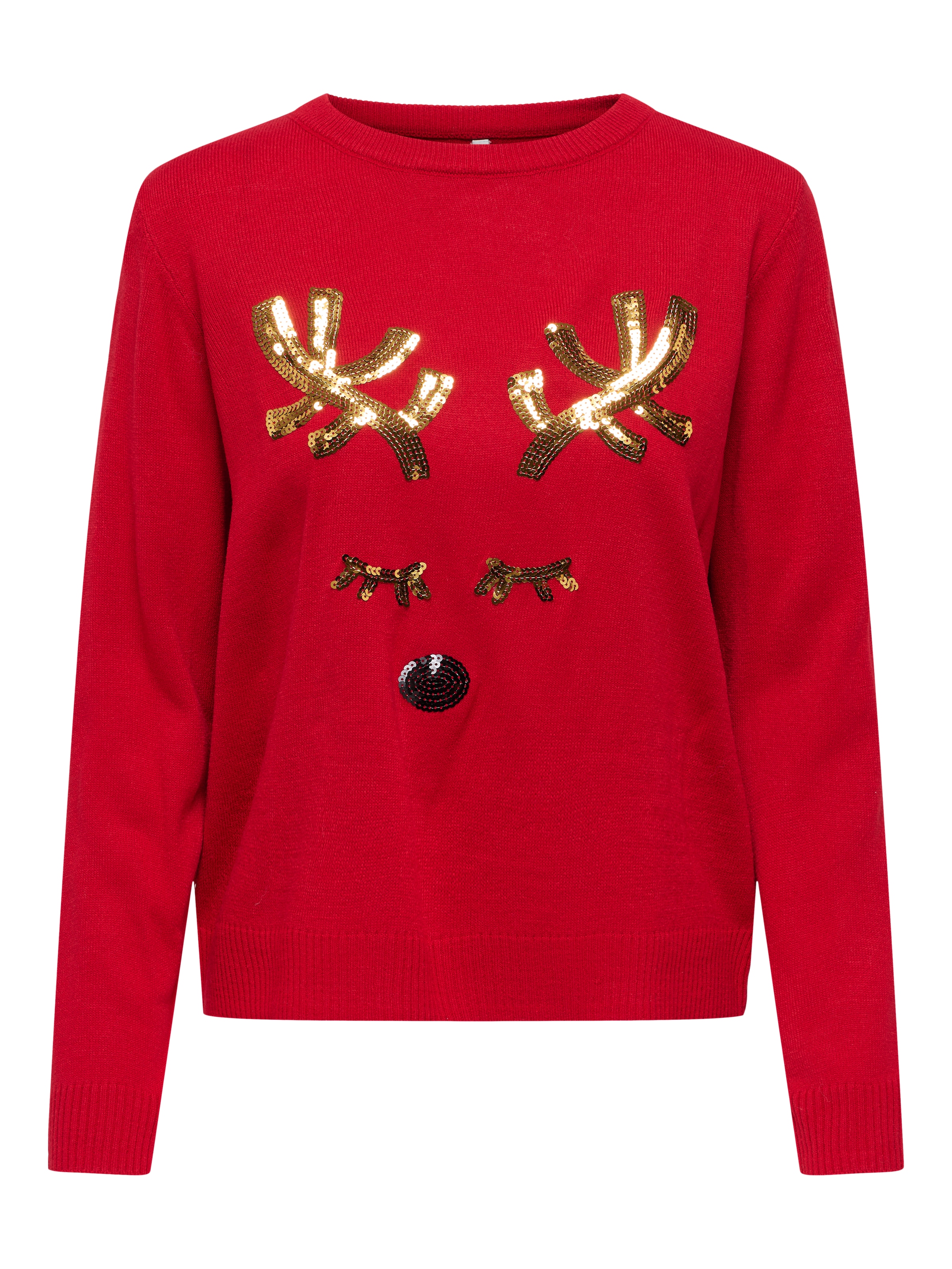 ONLY Weihnachtspullover »ONLXMAS SHINE LS ONECK KNT«
