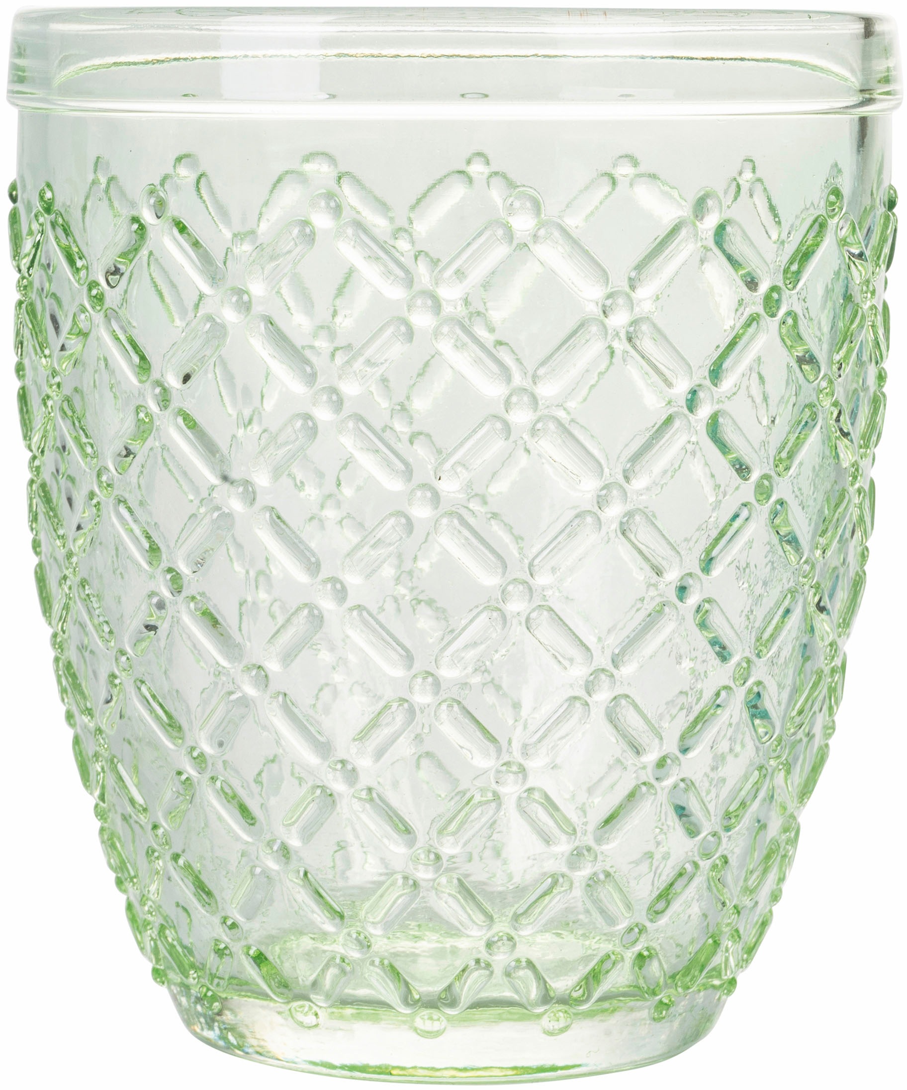Villa d'Este Gläser-Set »Castle Greenery«, (Set, 6 tlg.), Wassergläser-Set, 6-teilig, Inhalt 350 ml