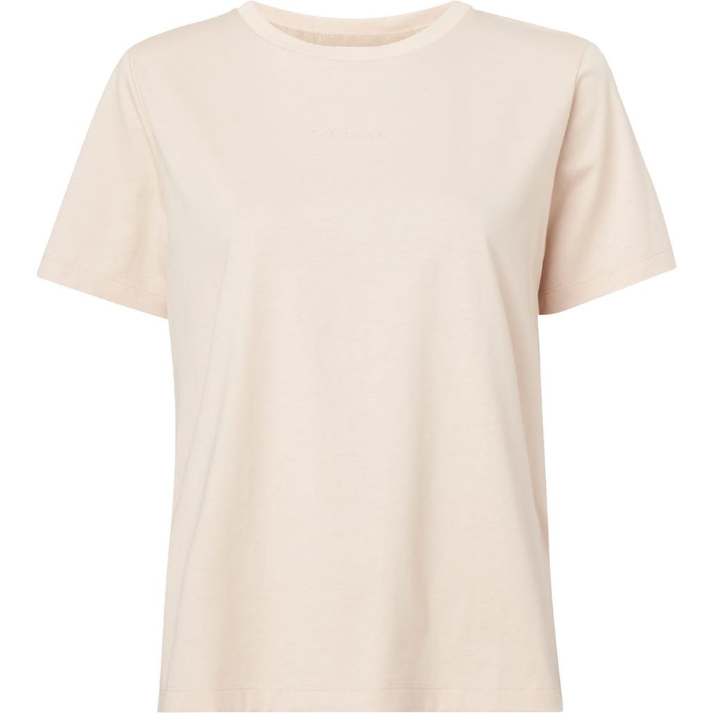 Calvin Klein Curve T-Shirt »INCLU MICRO LOGO T-SHIRT« mit Markenlabel auf der Brust