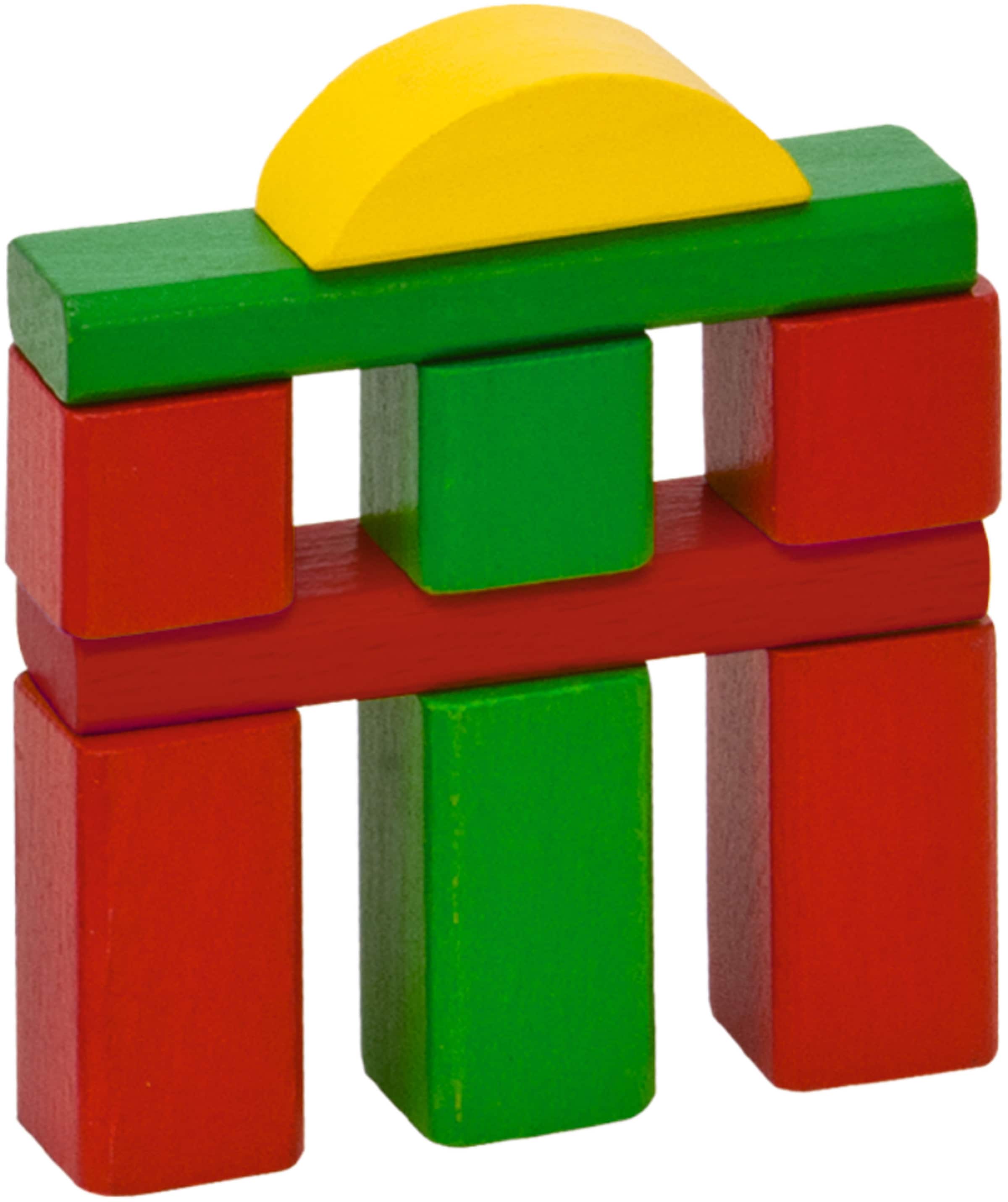 Eichhorn Spielbausteine »100 Bunte Holzbausteine« Made in Germany