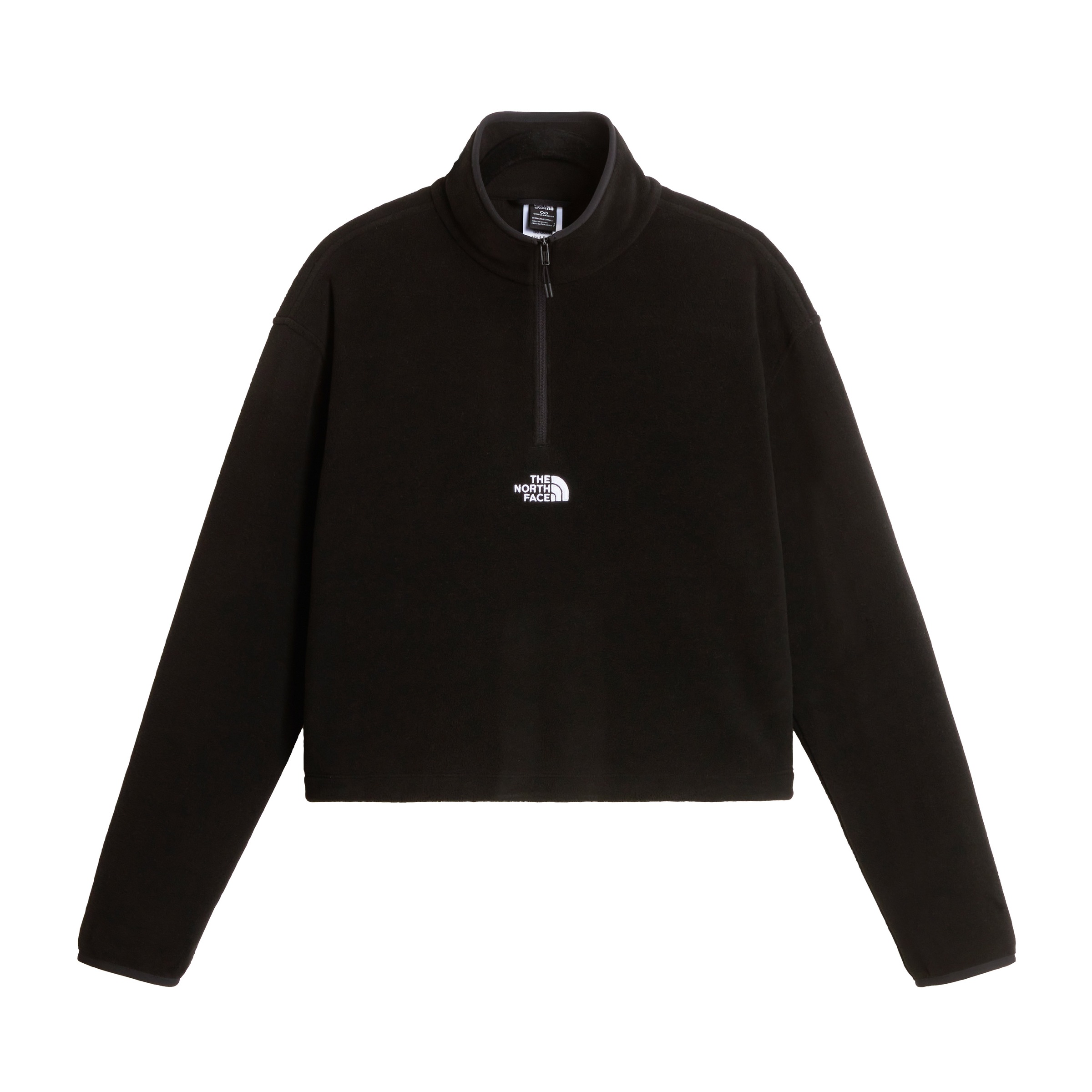 The North Face Fleeceshirt »W NOVELTY LOGO GLACIER 1/4 ZIP« sportlicher Stil, wasserabweisend, windabweisend, schnell trocknend