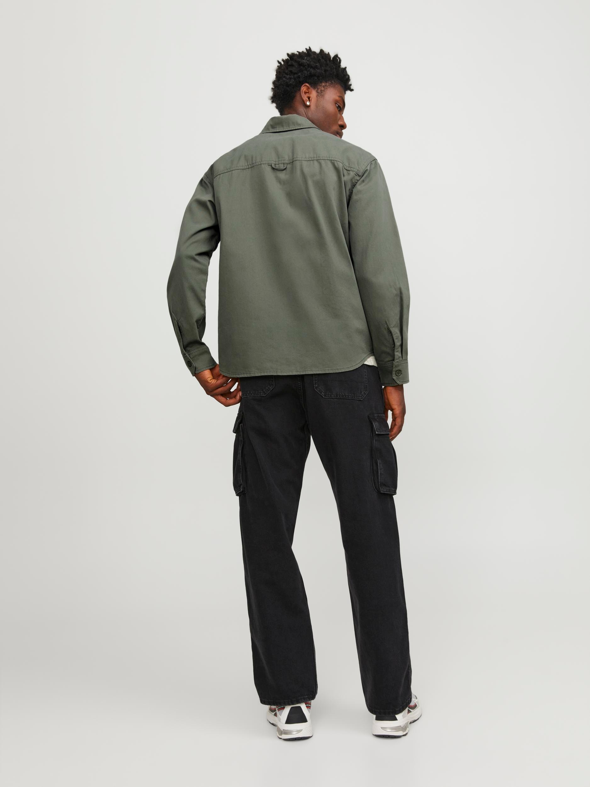Jack & Jones Langarmhemd »JCOCOLLECTIVE ZAC OVERSHIRT LS SN«