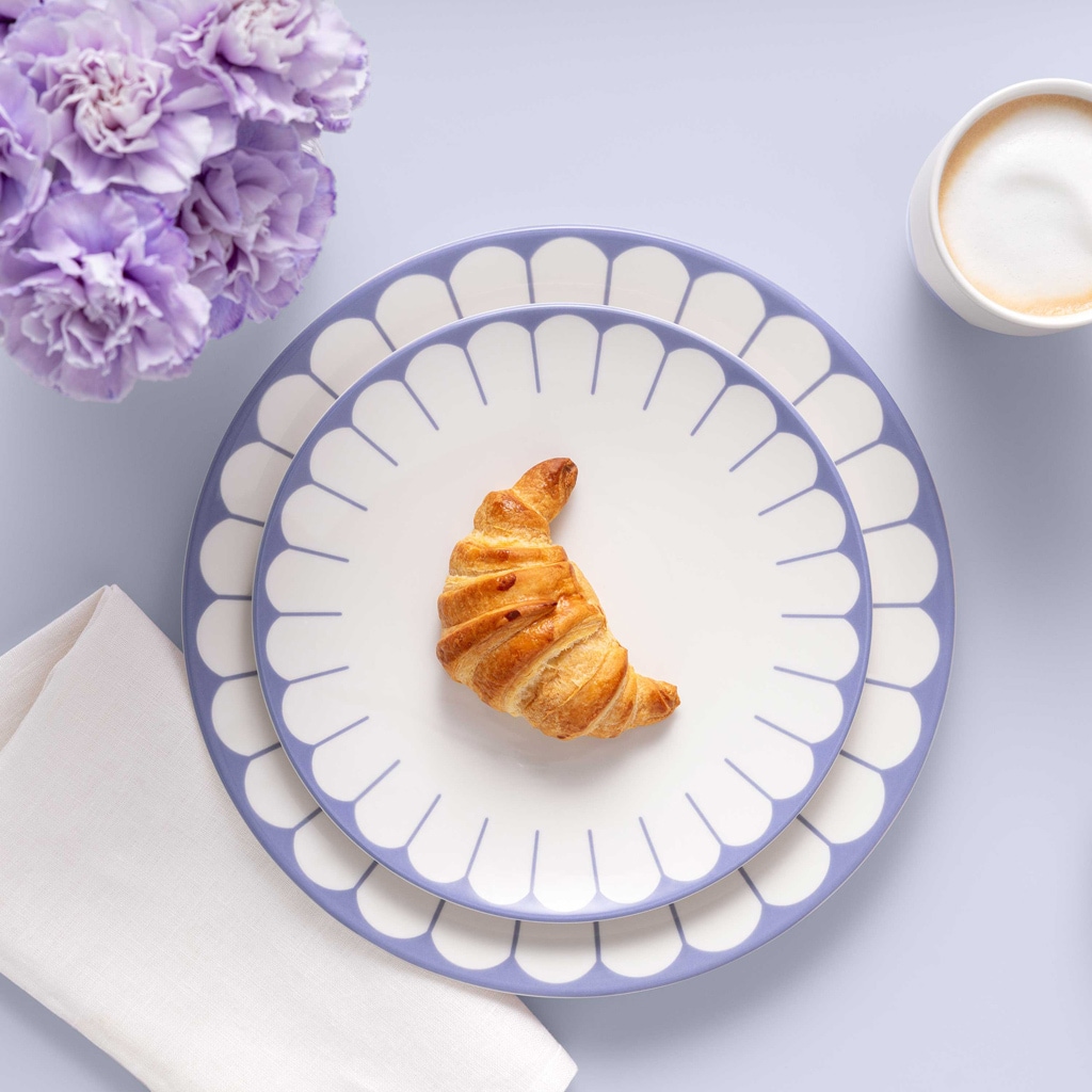 Villeroy & Boch Frühstücksteller »Frühstücksteller Fleur Couleur ø 21,2 cm 6er Set«