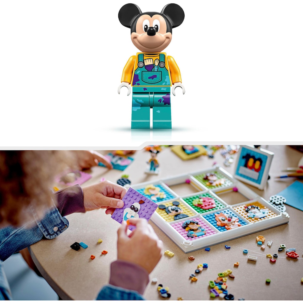 LEGO® Konstruktionsspielsteine »100 Jahre Disney Zeichentrickikonen (43221), LEGO® Disney«, (1022 St.)