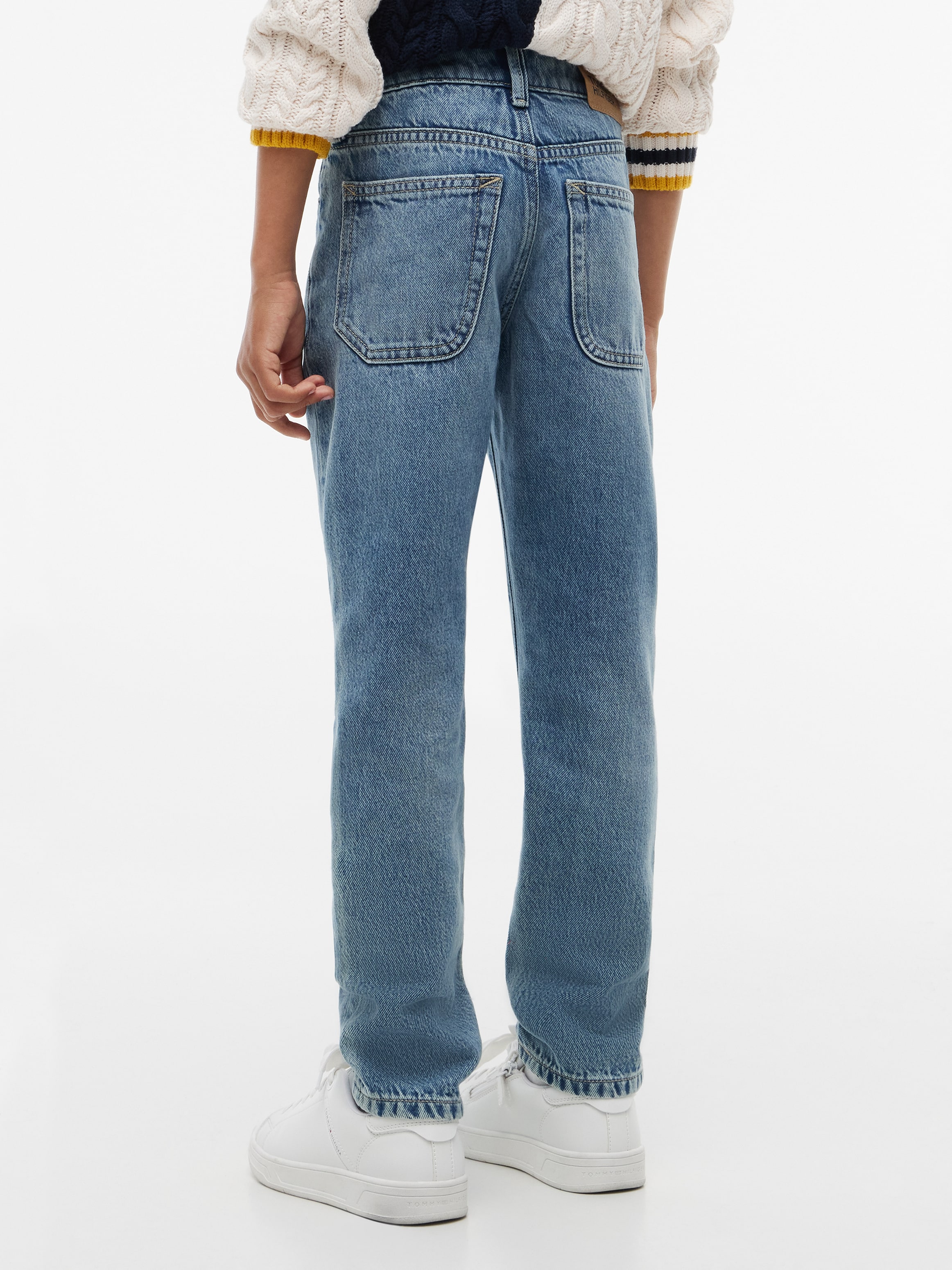 Tommy Hilfiger 5-Pocket-Jeans Straight Fit, Kinder bis 16 Jahre