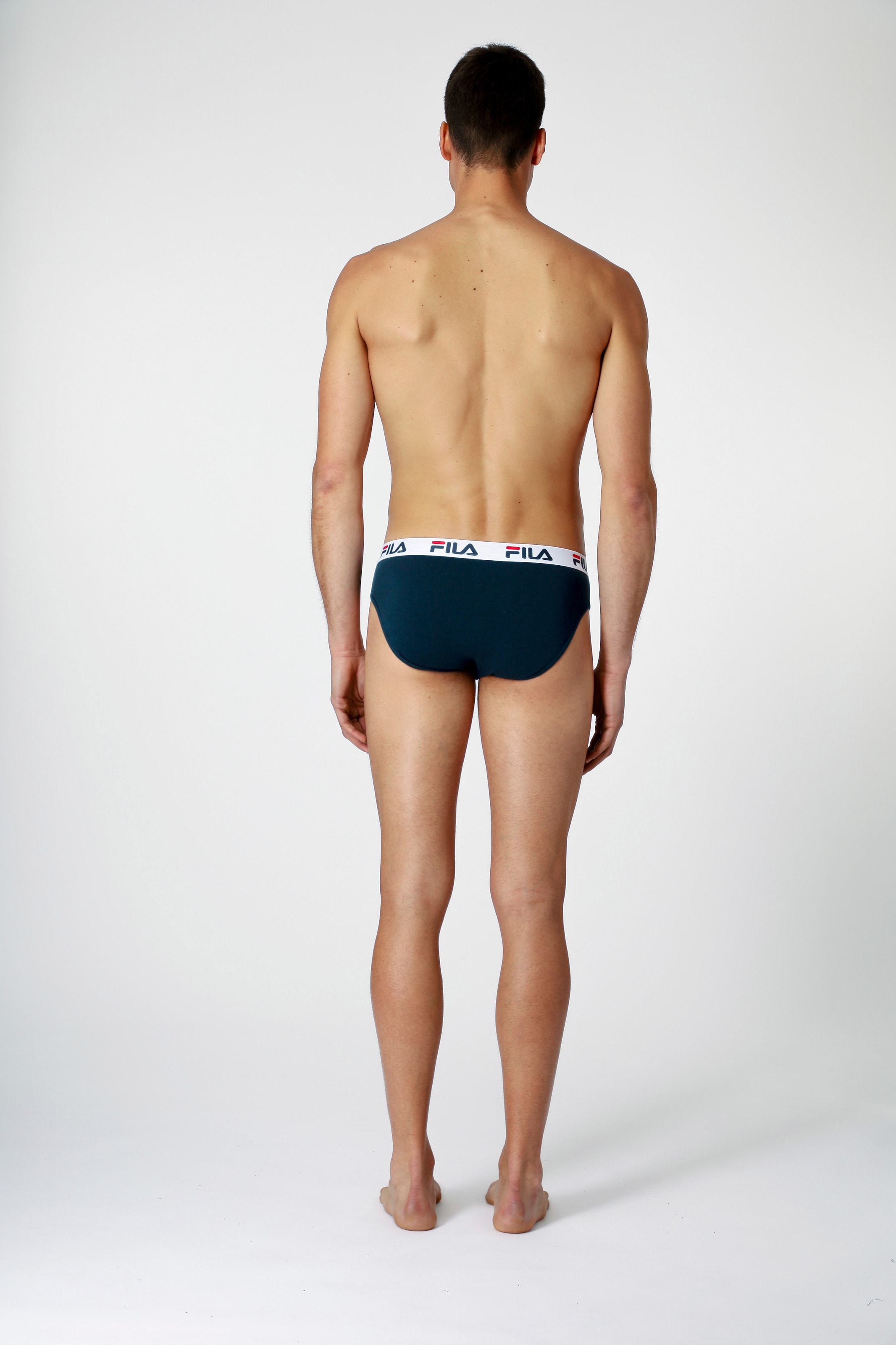 Fila Slip »MAN BRIEF«, (3er Pack), mit elastischem Logobund
