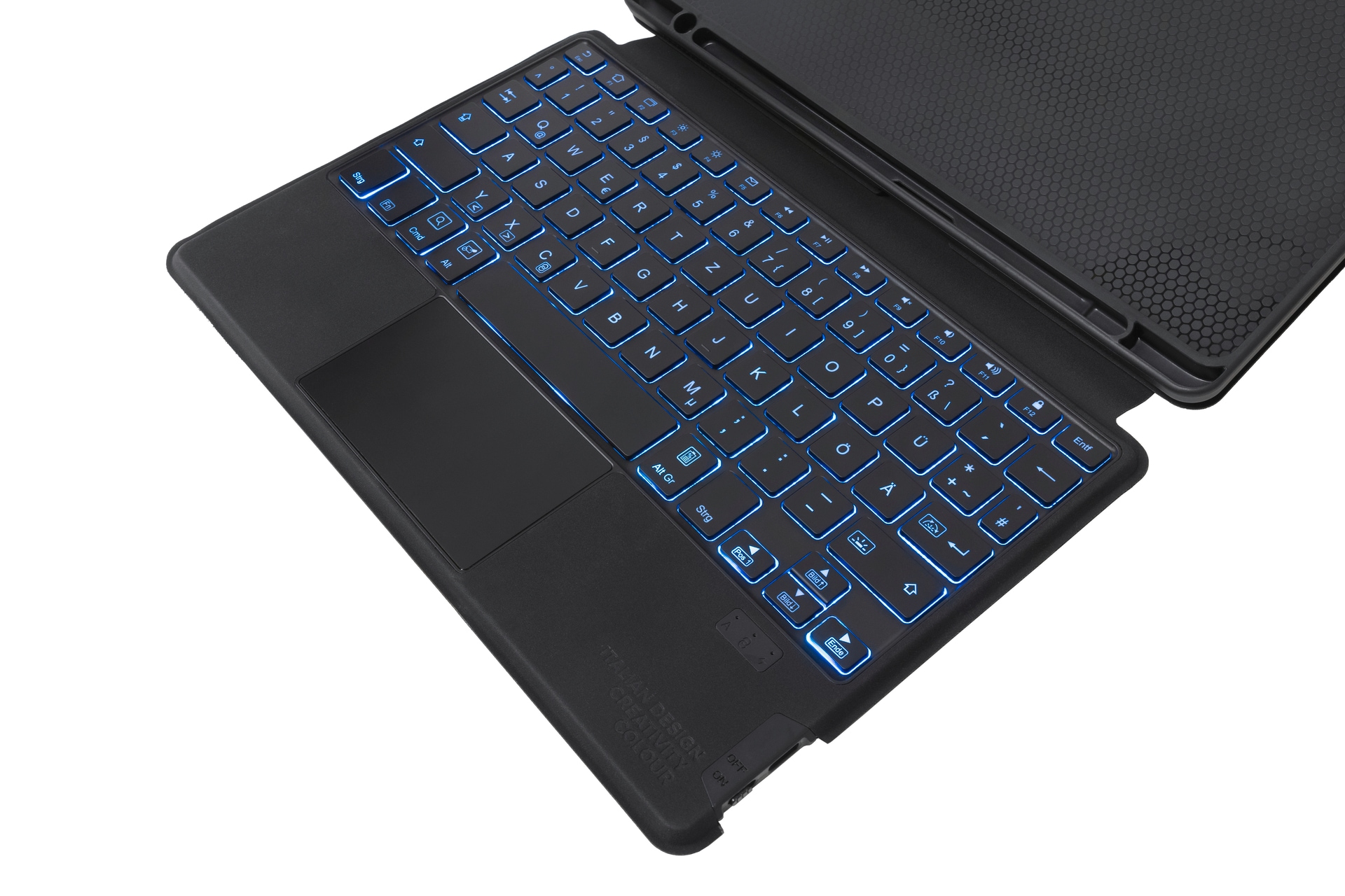 Samsung Tablet-Hülle »BookCover Keyboard by Tucano für Samsung Galaxy TabS6 Lite« Tablet Backcover, Schutzhülle, Handyschutzhülle, Case, Schutzcase, stoßfest