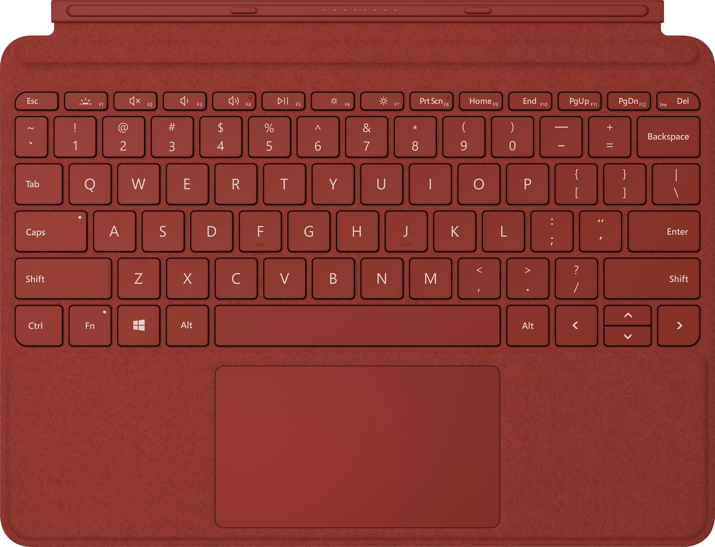 Tastatur »Surface Go Signature Type Cover«, (Touchpad-Funktionstasten)