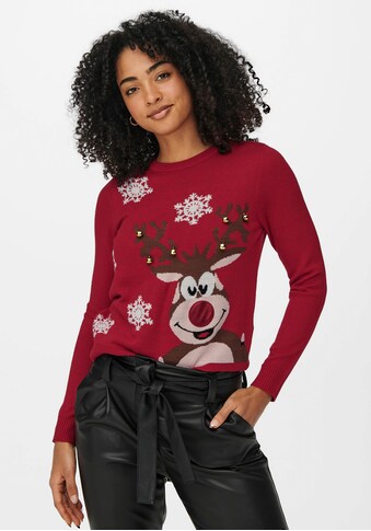 Only Weihnachtspullover »ONLXMAS BELL L/S PULLOVER EX KNT« kaufen