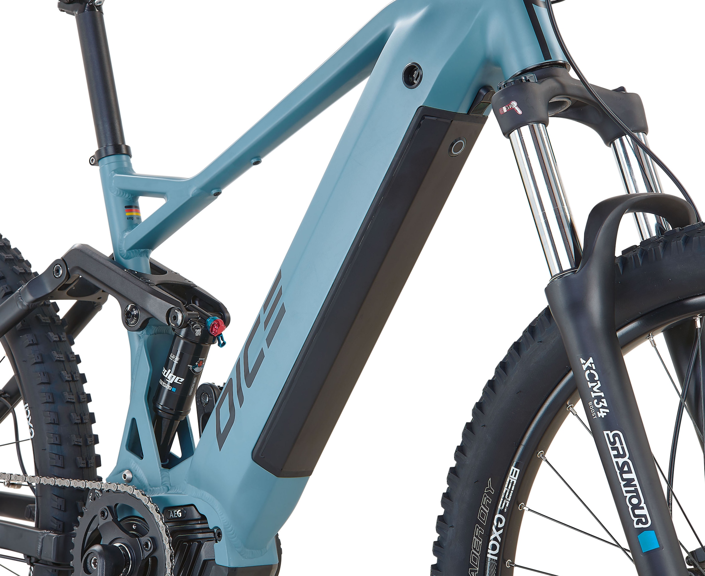 Prophete »Dice 4.0« 10 Gang Shimano Cues Schaltwerk Kettenschaltung Mittelmotor 250 W Pedelec, Elektrofahrrad für Damen und Herren, MTB