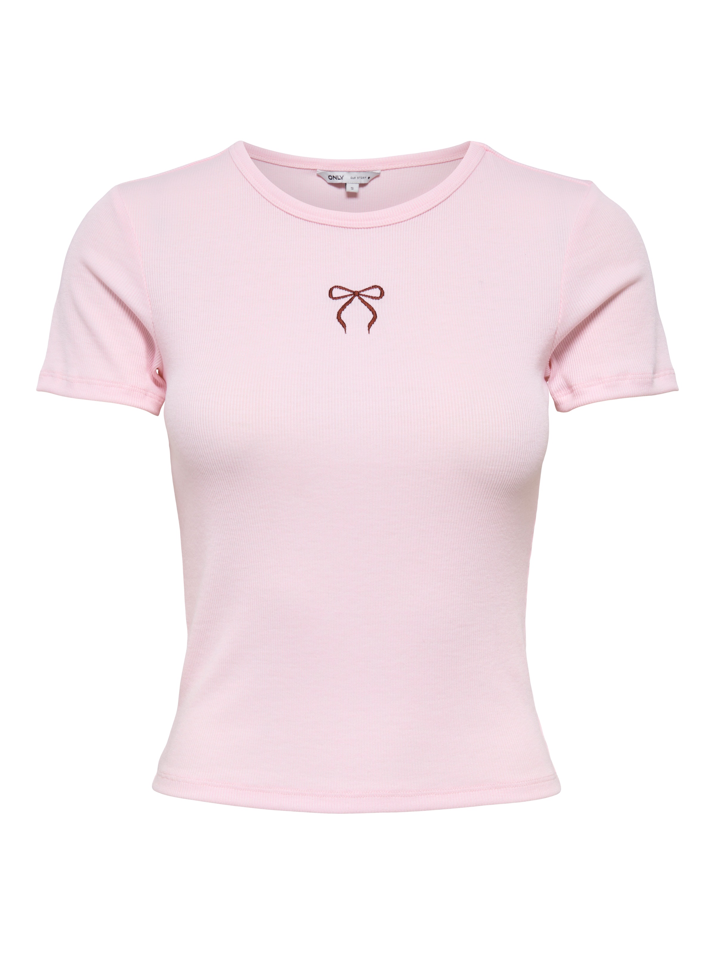 ONLY Kurzarmshirt »ONLELVA JUNE EMB S/S TEE JRS NOOS«