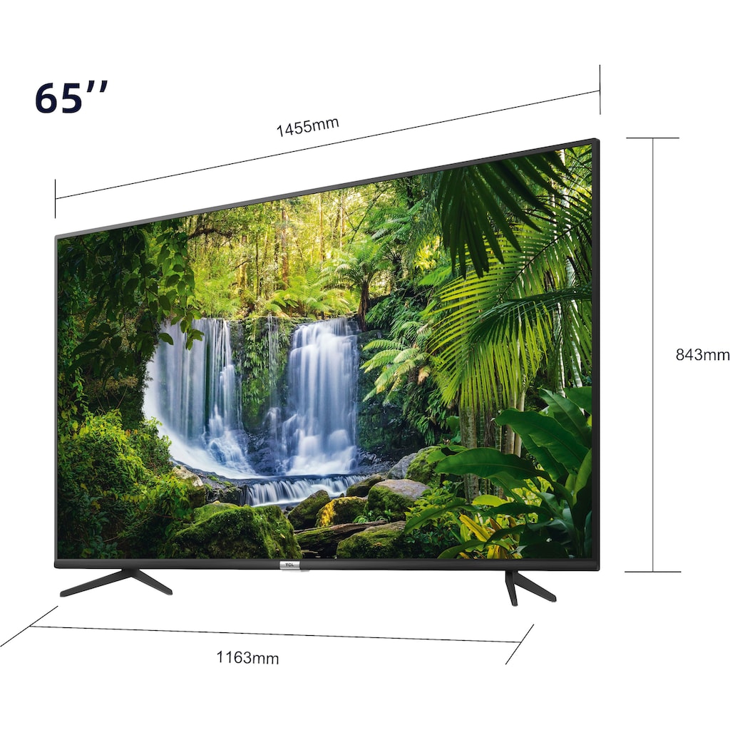 TCL LED-Fernseher »65P611X1«, 164 cm/65 Zoll, 4K Ultra HD, Smart-TV