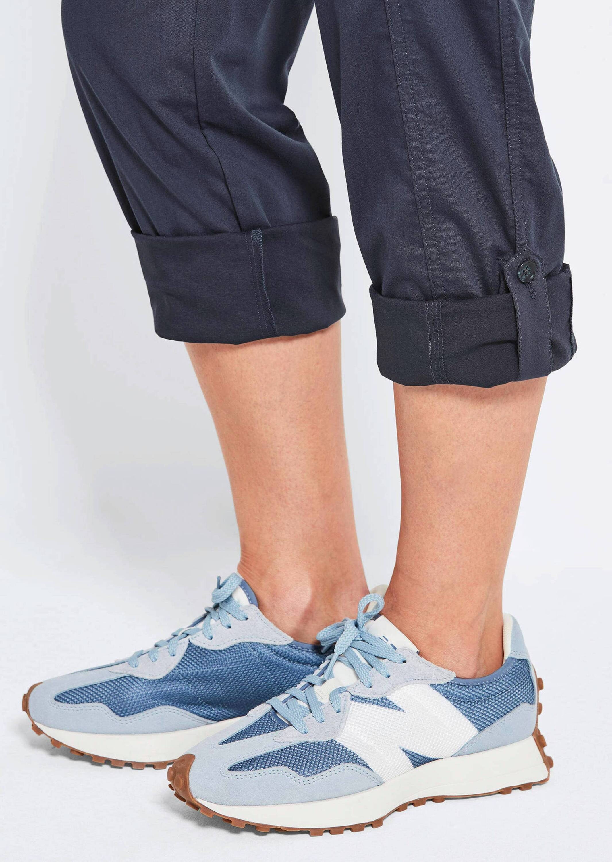 GOLDNER Stoffhose »Kurzgröße Krempelbare Hose mit Funktion«