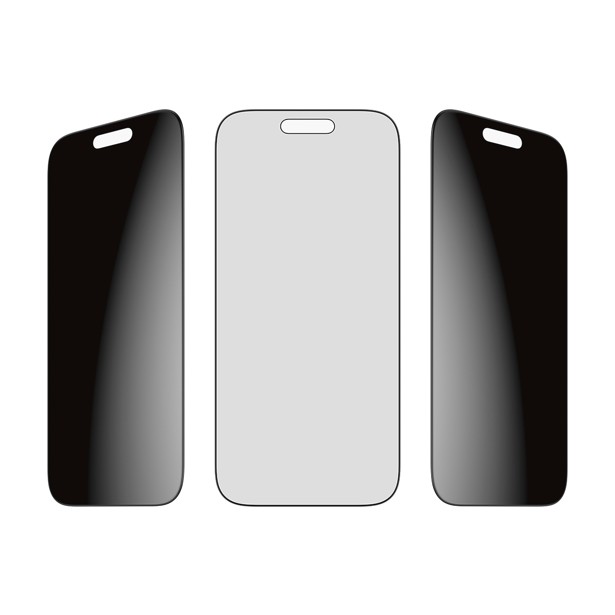 CARE by PanzerGlass Displayschutzglas »2-Way Privacy Ultra-Wide Fit Screen Protector« für Apple iPhone 17 Pro Displayschutzfolie, Schutzfolie, Bildschirmschutz, kratz- & stoßfest