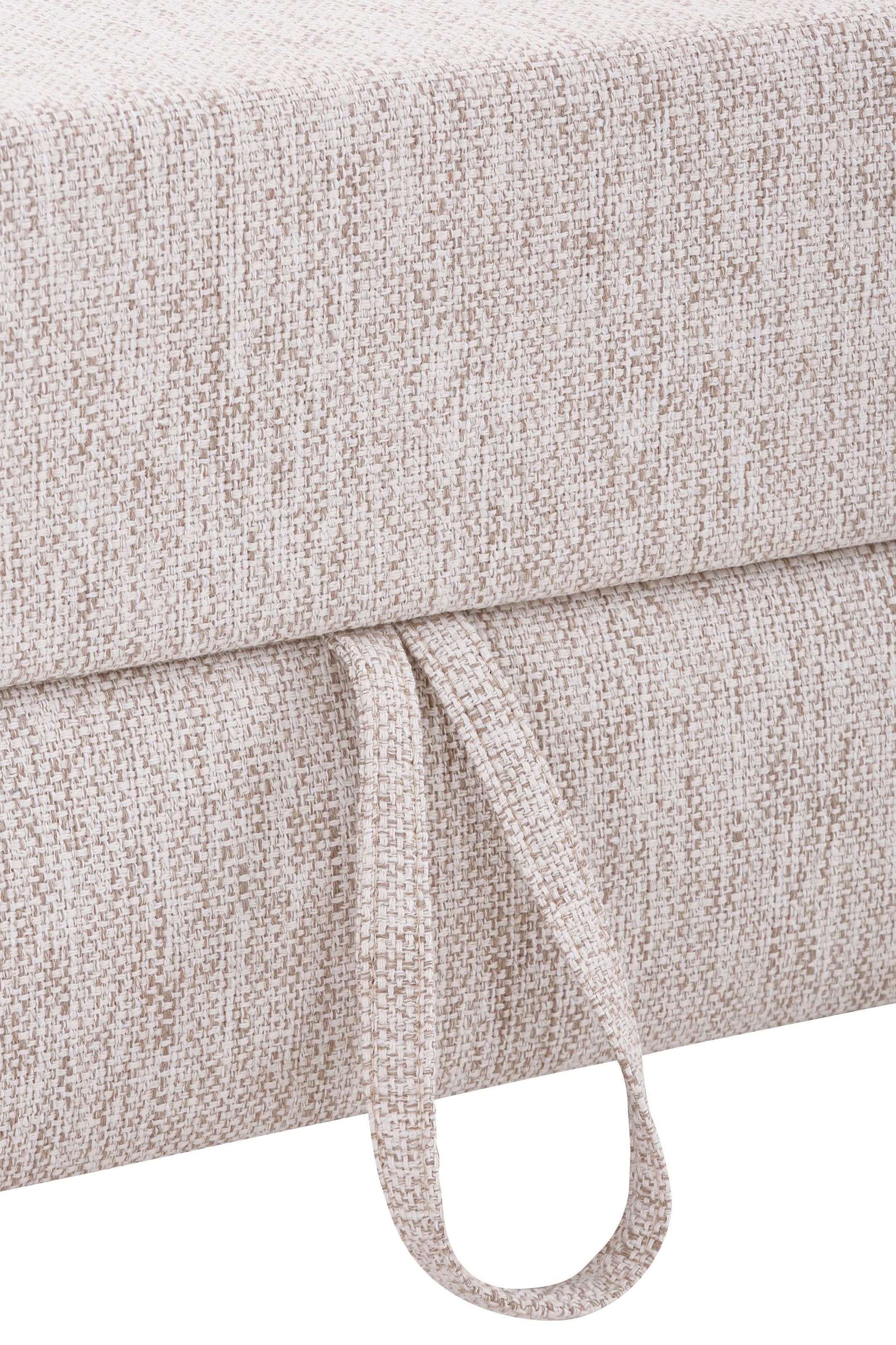 Home affaire Ecksofa »Palmera L-Form, B: 244 cm«, optional Bettfunktion & Bettkasten, Federkern