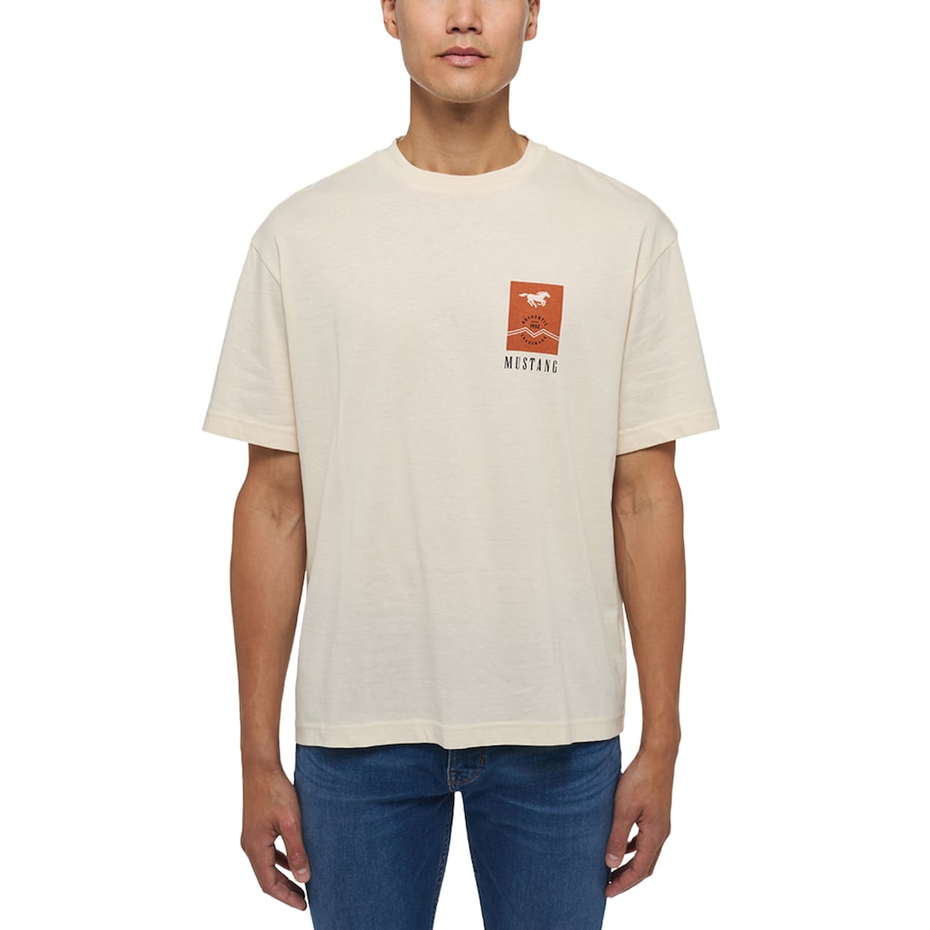 MUSTANG T-Shirt »Style Aidan C Print«