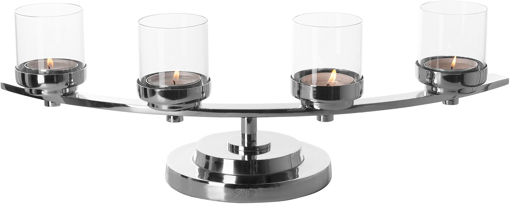 Fink Adventsleuchter »Duplex, Weihnachtsdeko«, (1 St.), 4-flammiger  Kerzenhalter im eleganten Design auf Rechnung bestellen