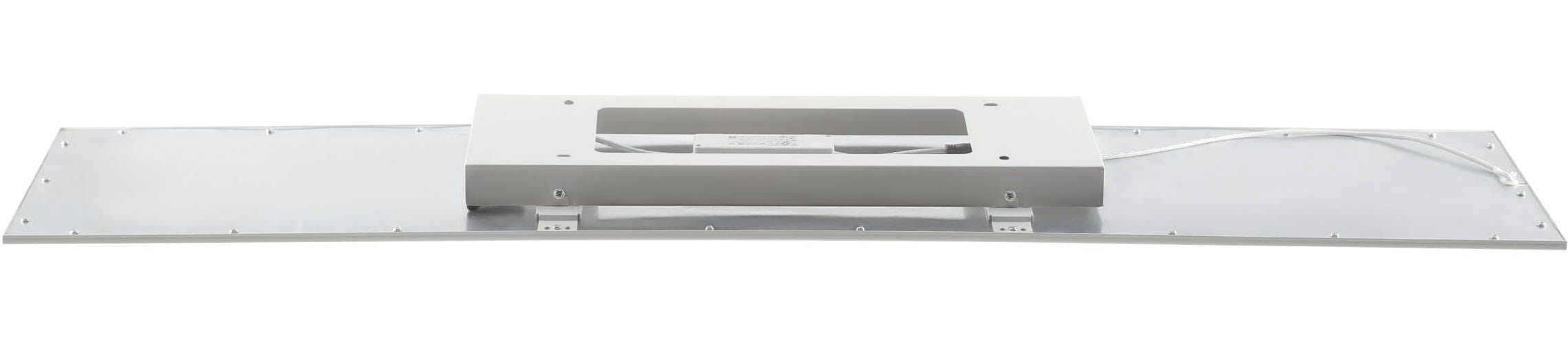 EGLO Deckenleuchte »Salobrena 1 Deckenlampe, Einbaulampe, Aluminium und Kunststoff, Lampe« LED-Modul 1 Stk. Neutralweiß Deckenlampe, Wohnzimmerlampe, Küchenlampe, Bürolampe Weiß, Flurlampe