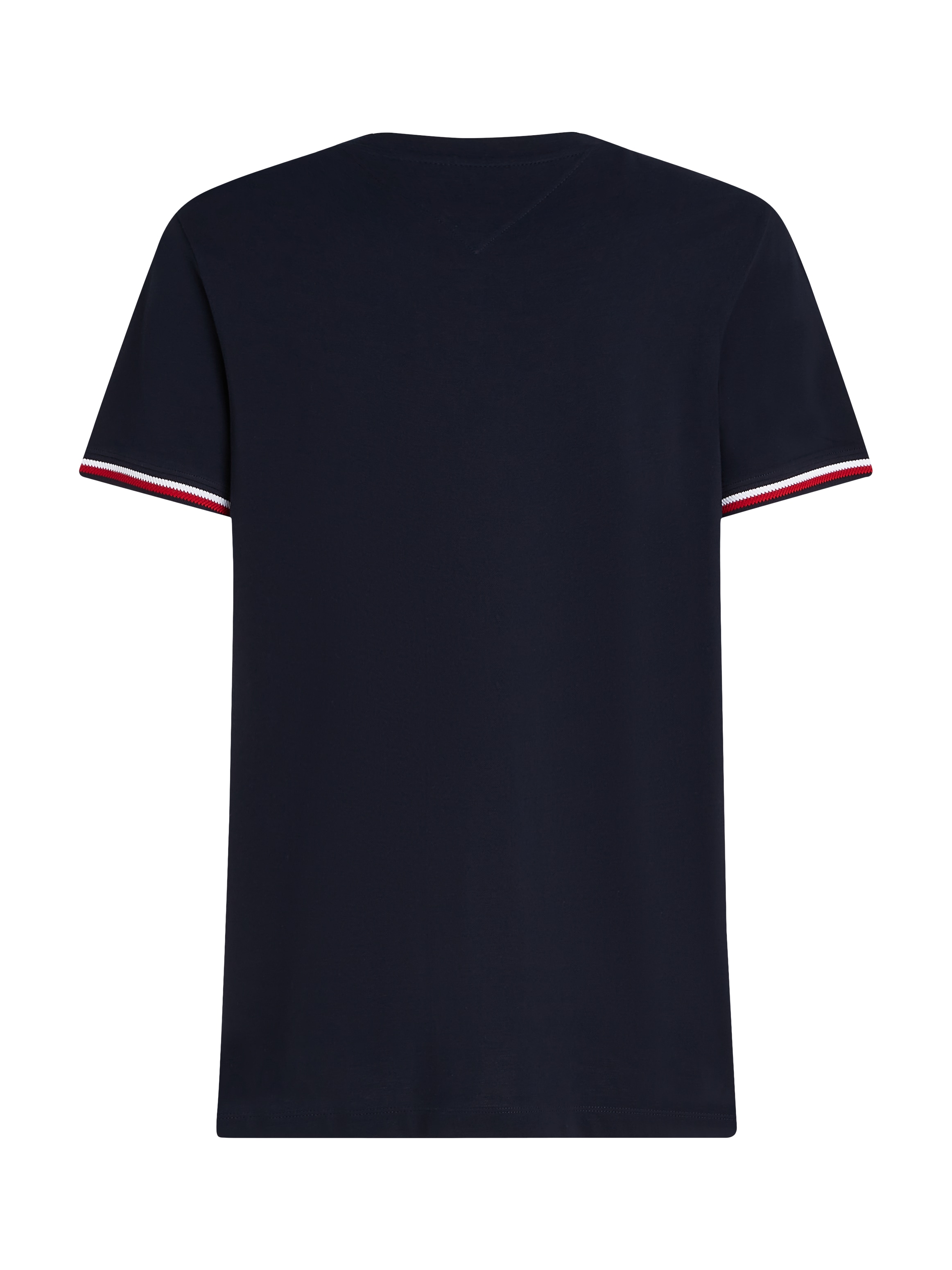 Tommy Hilfiger T-Shirt »GLOBAL STRIPE CUFF TEE«