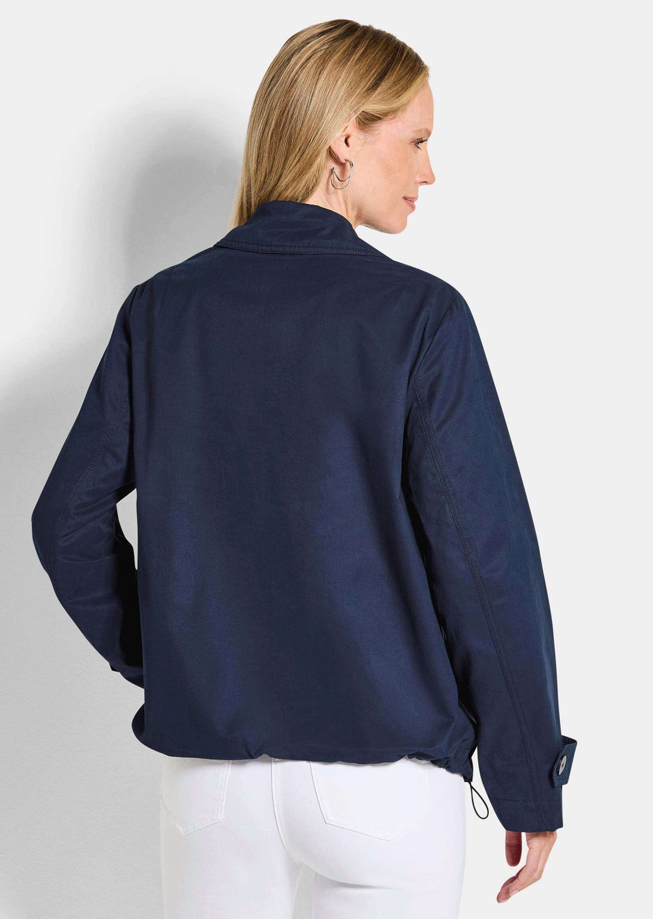 GOLDNER Kurzjacke »Sommerblouson mit Reißverschluss« Ziernaht am RV