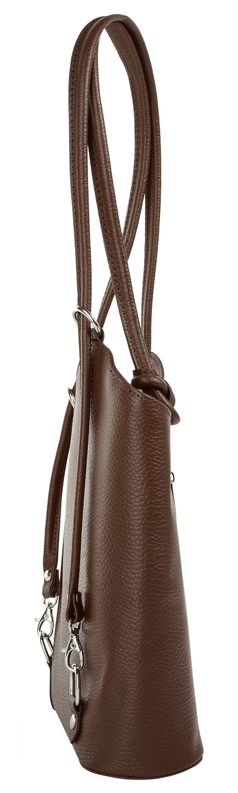 Cluty Cityrucksack, echt Leder, Made in Italy
