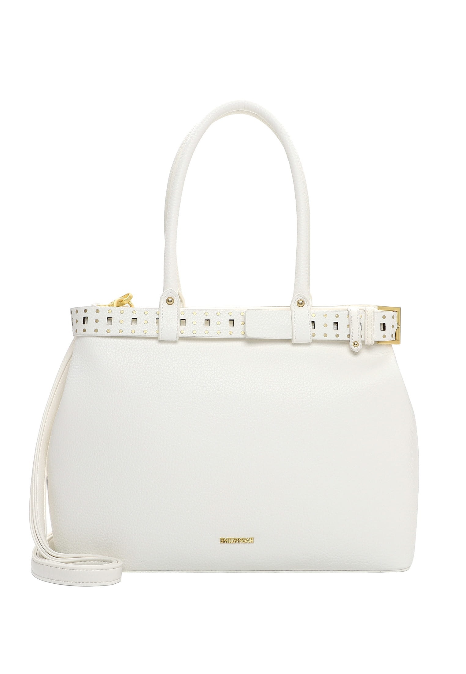 EMILY & NOAH, Damen, Shopper »Shopper E&N Justine«, white 300, white 300, Feinsynthetik in schönem Design