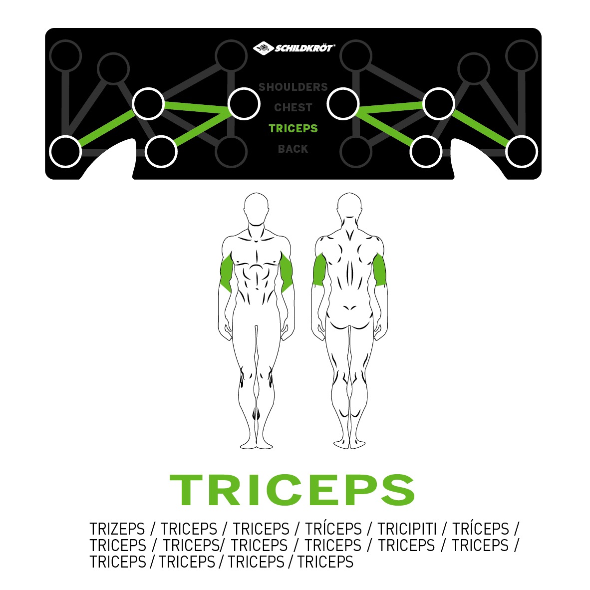 Schildkröt Kraftstation »Push Up Multitrainer« Set, 3 Stk. tlg.